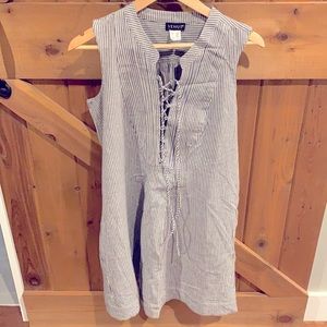 Venus Pin Striped Dress